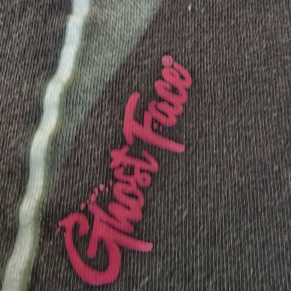 Ghost Face Black With Graphic Tshirt Size Medium - Picture 3 of 6